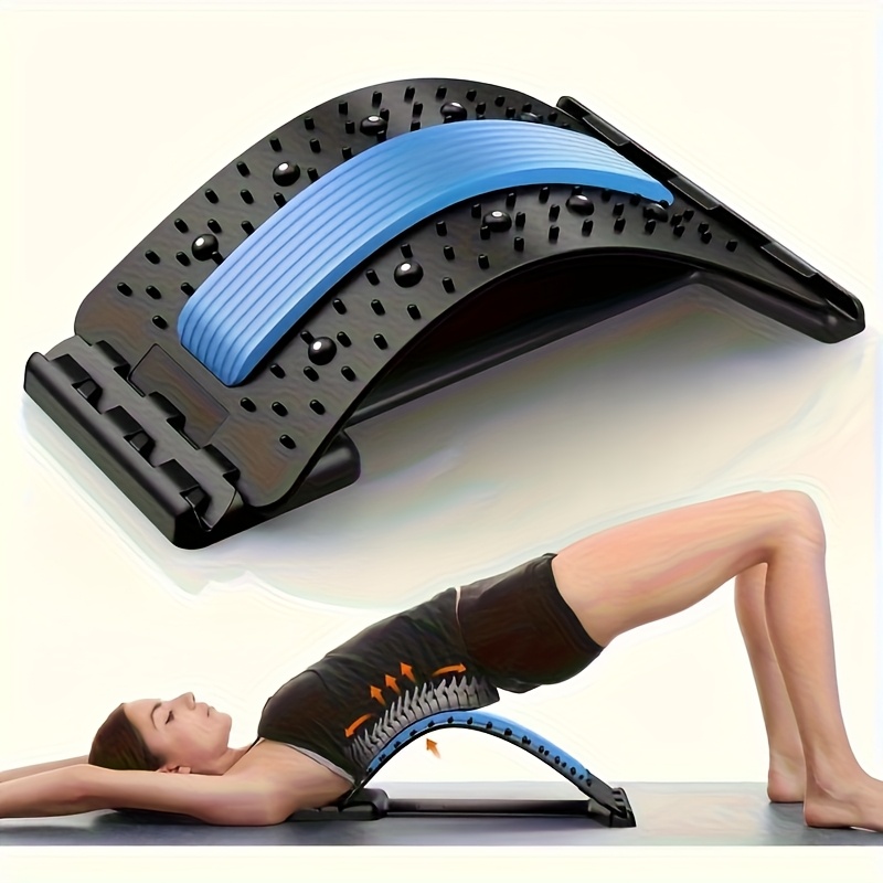Health Wellness Fitness - 3-stufiger Rückenstrecker Haltungskorrektur Lendenwirbelstütze Ergonomisch für