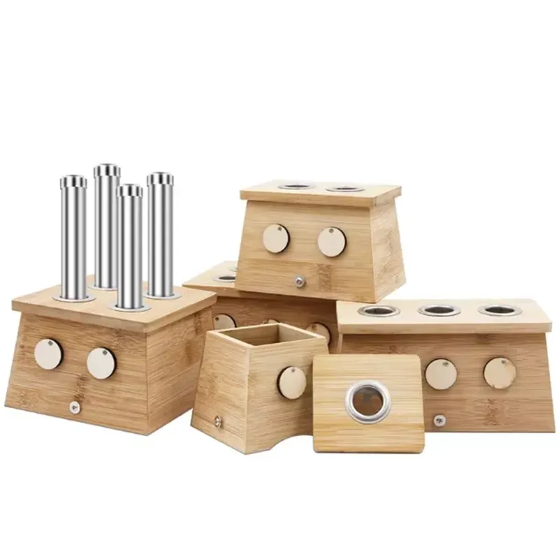 Health Wellness Home Care - Moxibustions-Box Tragbares Rauchfreies Bambus-Therapiegerät für Erwachsene