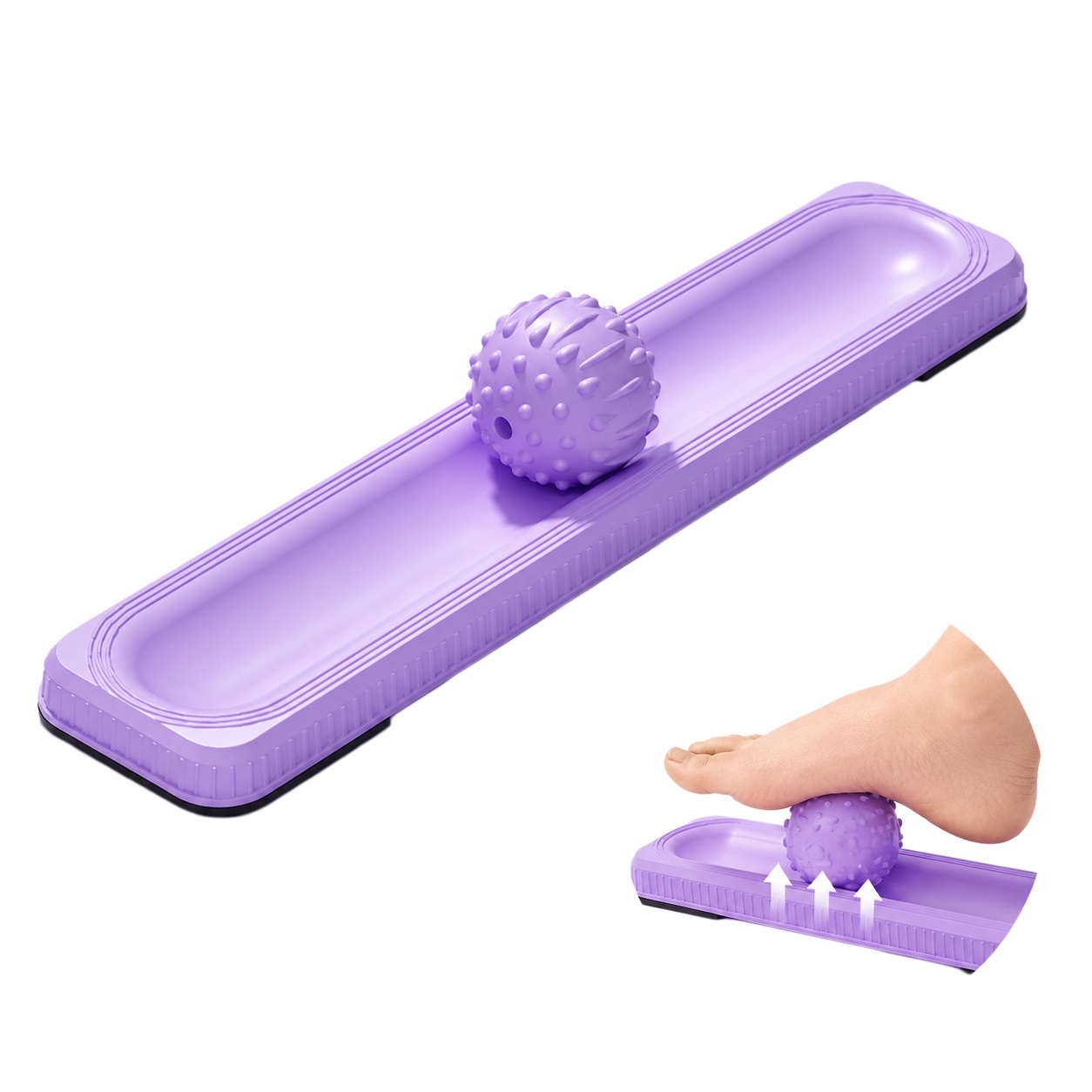 Reflexology Foot Roller - Fußmassageroller 50mm Stachelball Plantarfaszien-Reflexzonenmassage Tiefengewebe-Triggerpunkt Tragbarer