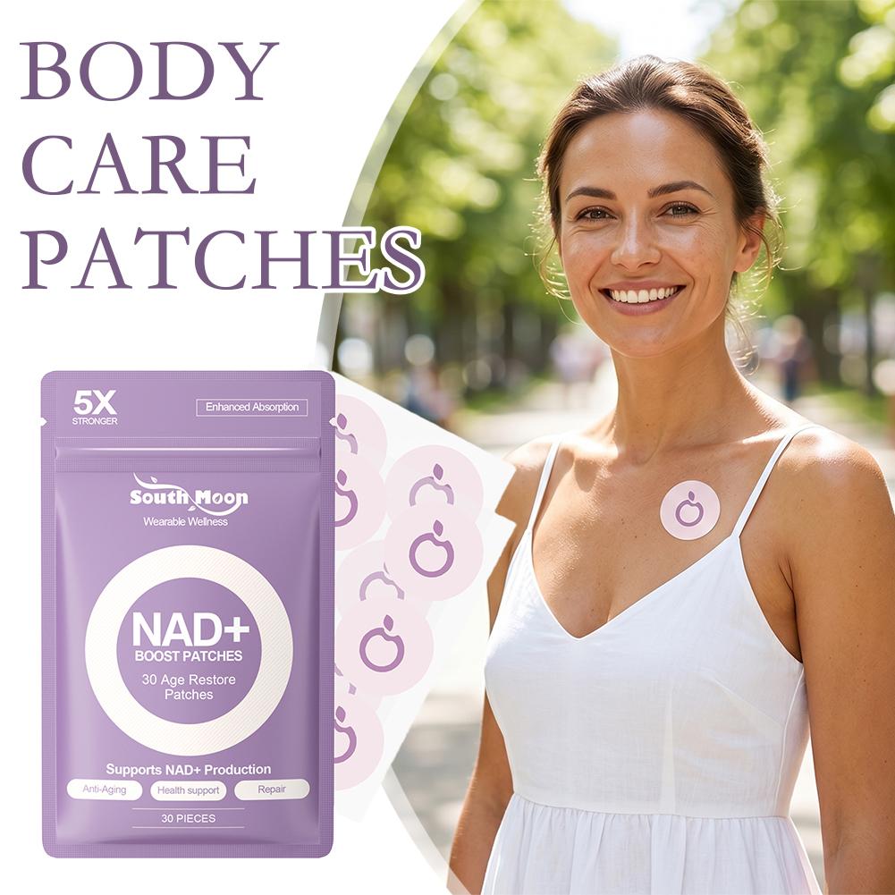 Health Wellness And - 30 Stück NAD+ Boost Patches Anti-Aging