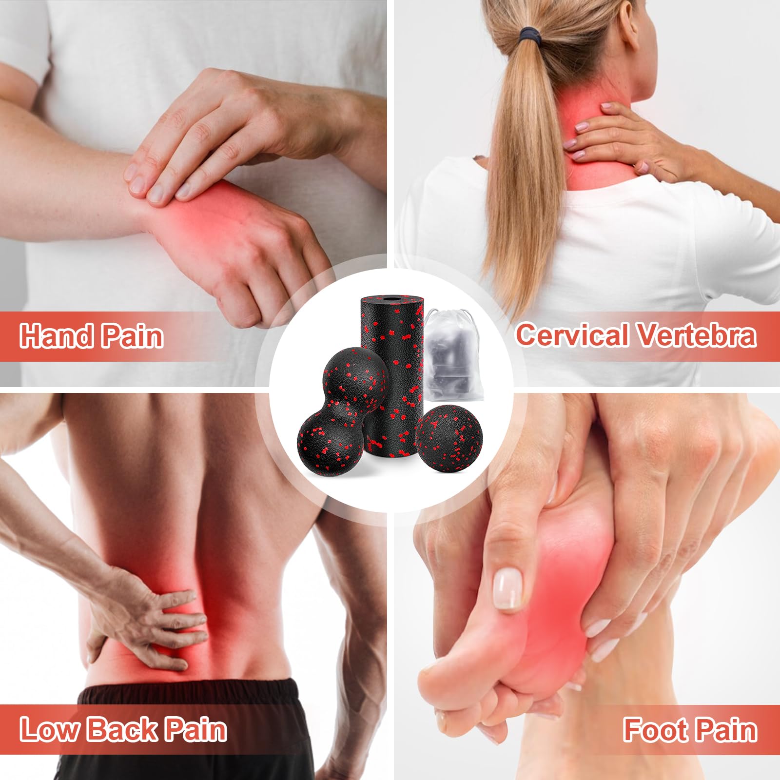 Hohl Yoga Roller Massage Erdnu – Health Wellness Fitness Bewertung und Preis