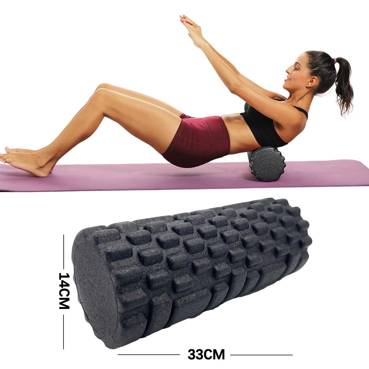 30/33 cm Fitness Schaum Roller – Health Wellness Fitness Bewertung und Preis