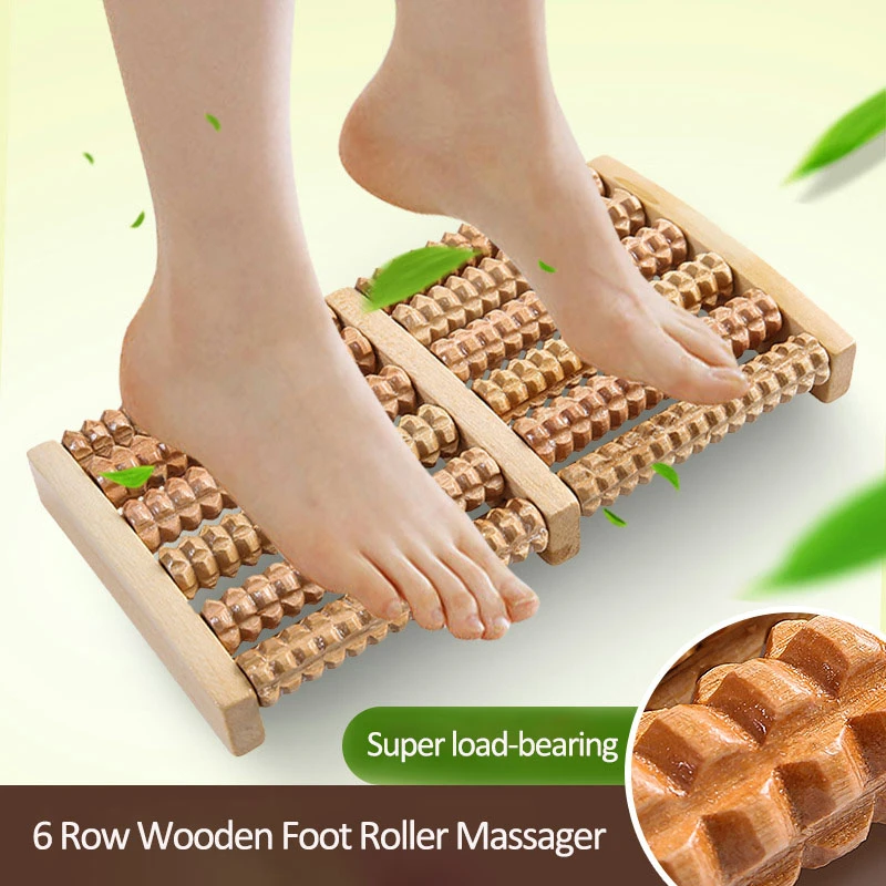 6-reihiges Fußmassagegerät aus – Reflexology Foot Roller Bewertung und Preis