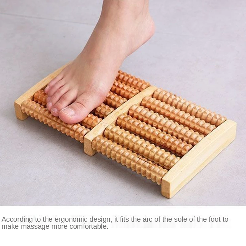 6-reihiges Fußmassagegerät aus – Reflexology Foot Roller Bewertung und Preis