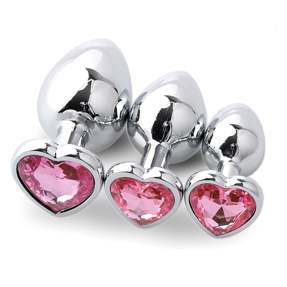 3 Stück Metall-Analplug für Pa – Health Wellness And Bewertung und Preis