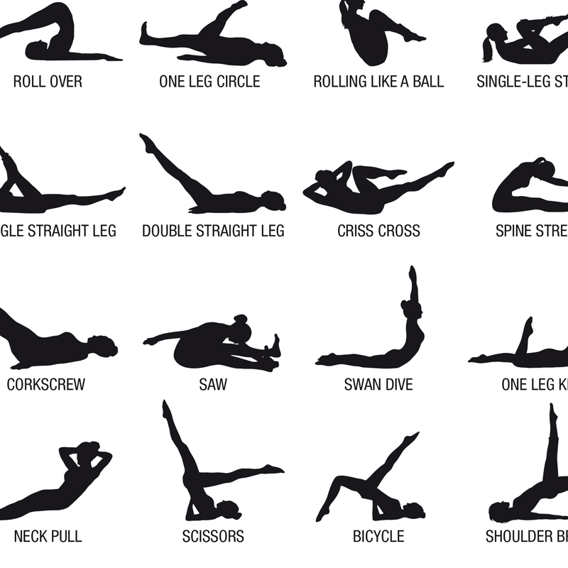 Rahmenloses Pilates-Workout-Di – Health Wellness Fitness Bewertung und Preis