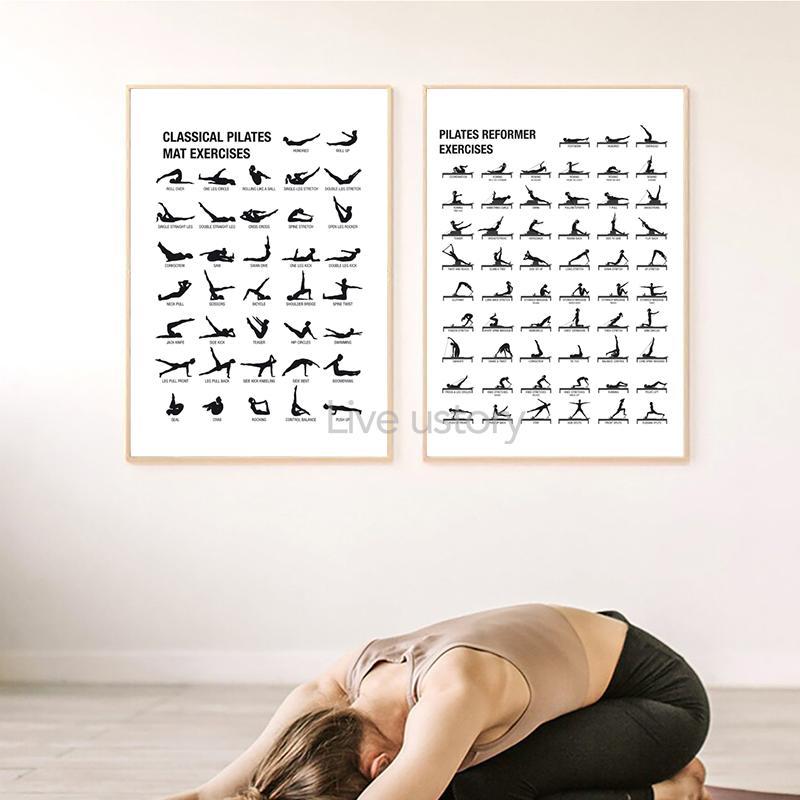 Rahmenloses Pilates-Workout-Di – Health Wellness Fitness Bewertung und Preis
