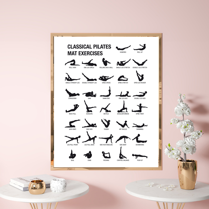 Rahmenloses Pilates-Workout-Di – Health Wellness Fitness Bewertung und Preis