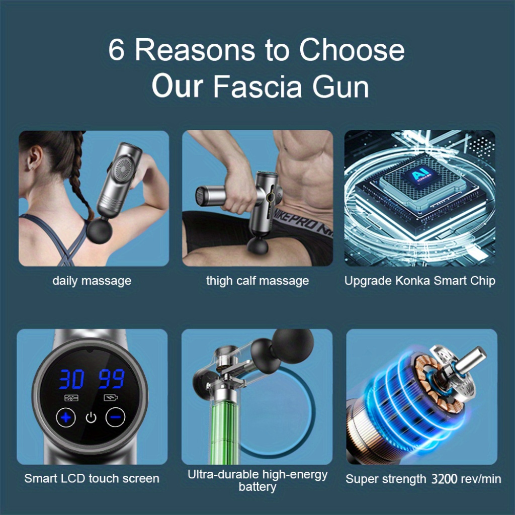 99-Niveau-Massagepistole, Fasz – Health Wellness Fitness Bewertung und Preis